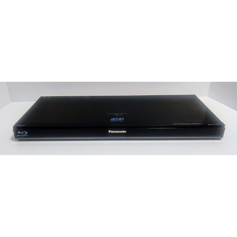 PANASONIC 3D BLU RAY PLAYER MODEL NO. DMP-BDT210 TESTED WORKING NO REMOTE